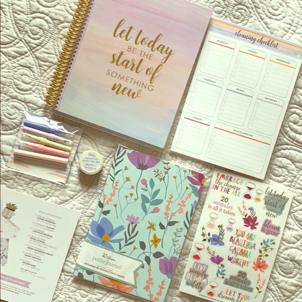 Erin Condren Seasonal Surprise Box Spring 2020